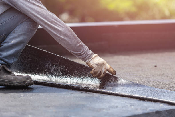 Professional Waterproofing technician working in Chester Heights, PA